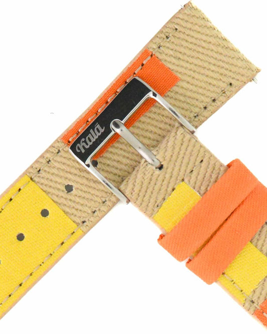 Boro Denim Orange