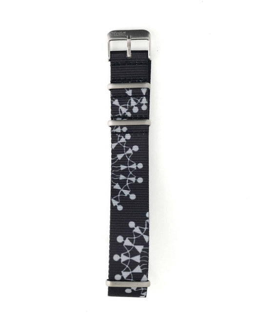 Warli Art Nato Black - 20MM