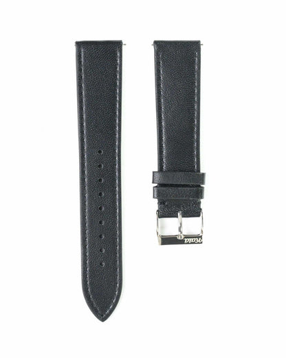 Sheep Nappa Black with Black Stitch - 20MM