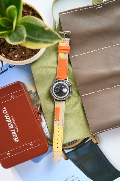 Boro Denim Orange