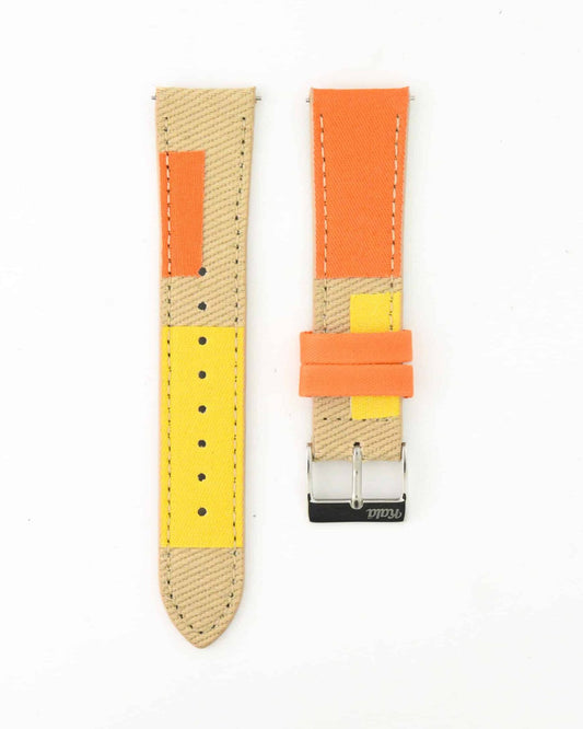 Boro Denim Orange