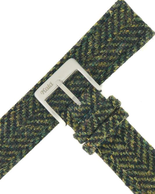 Tweed Canvas Green