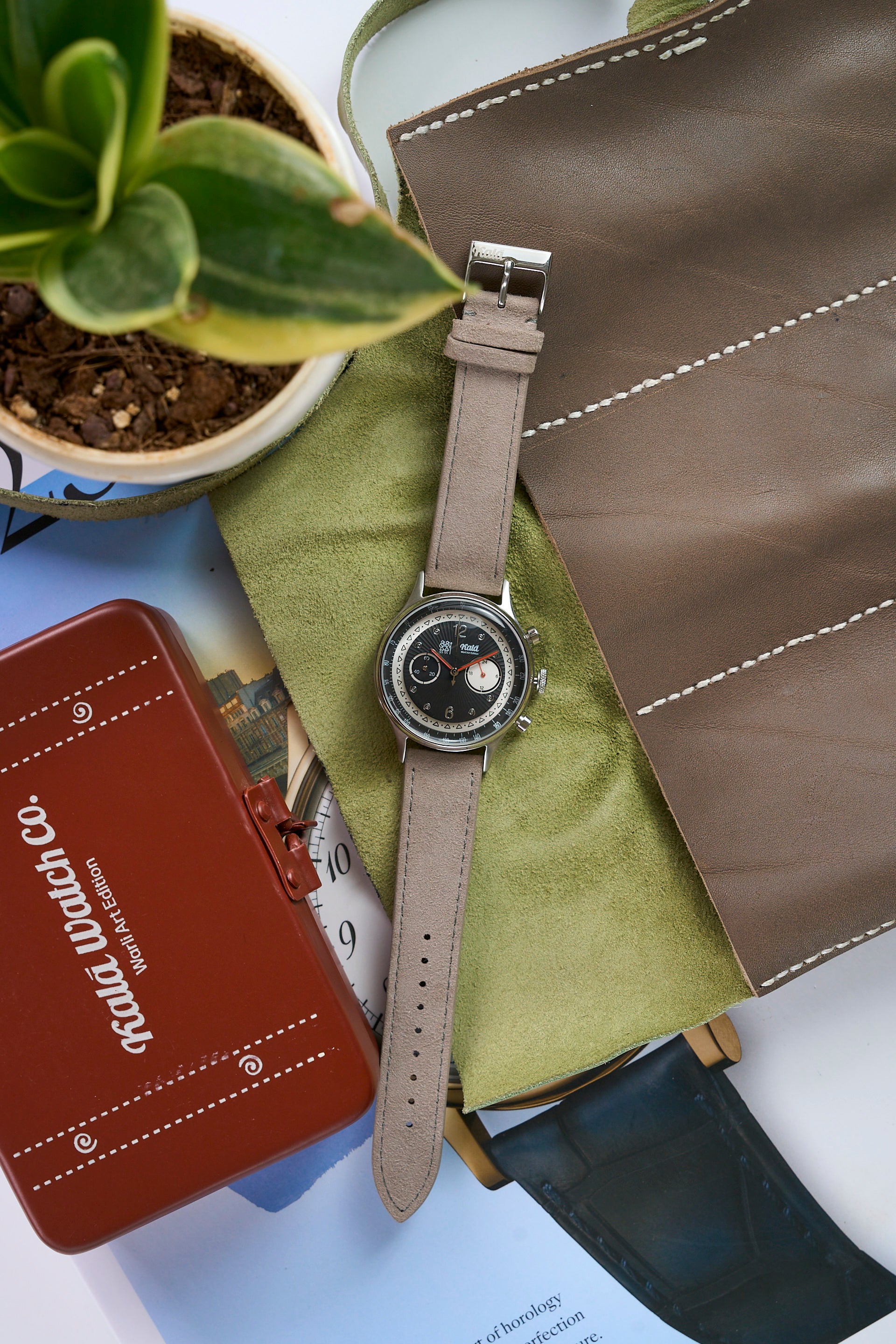 Goat Suede Gray – Kala Watch Co