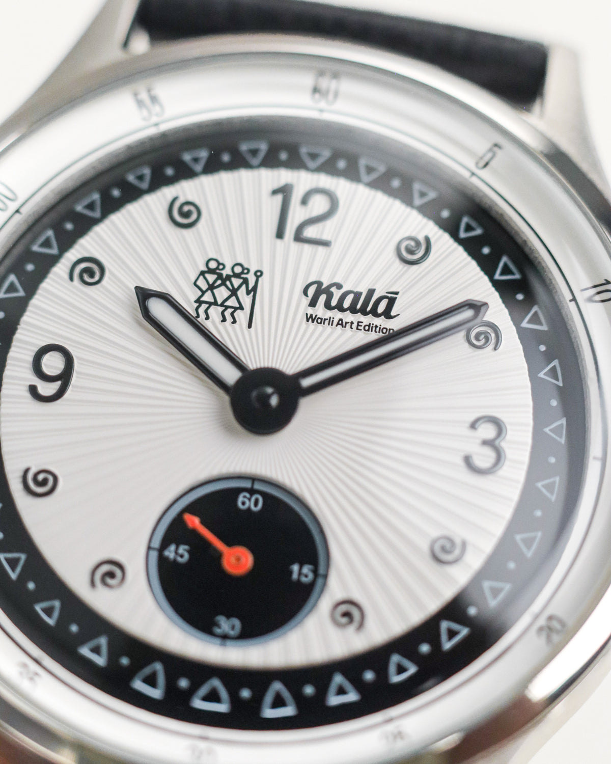 Warli Small Seconds - Panda