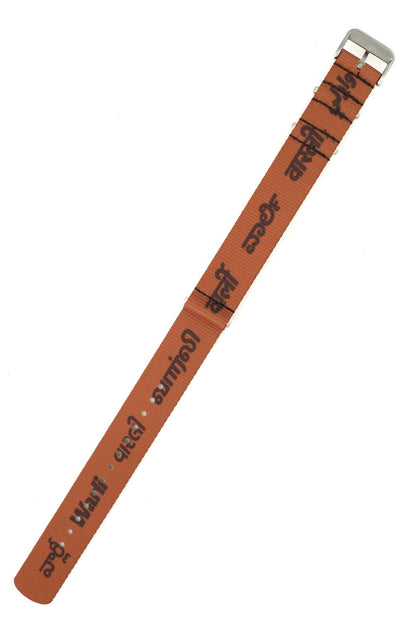 Warli Art Nato Terracotta