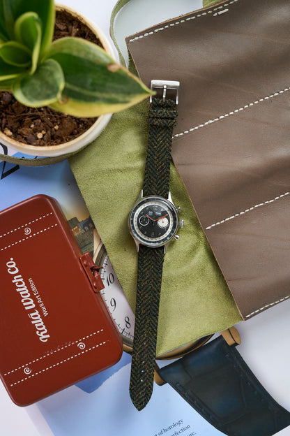 Tweed Canvas Green - 20MM