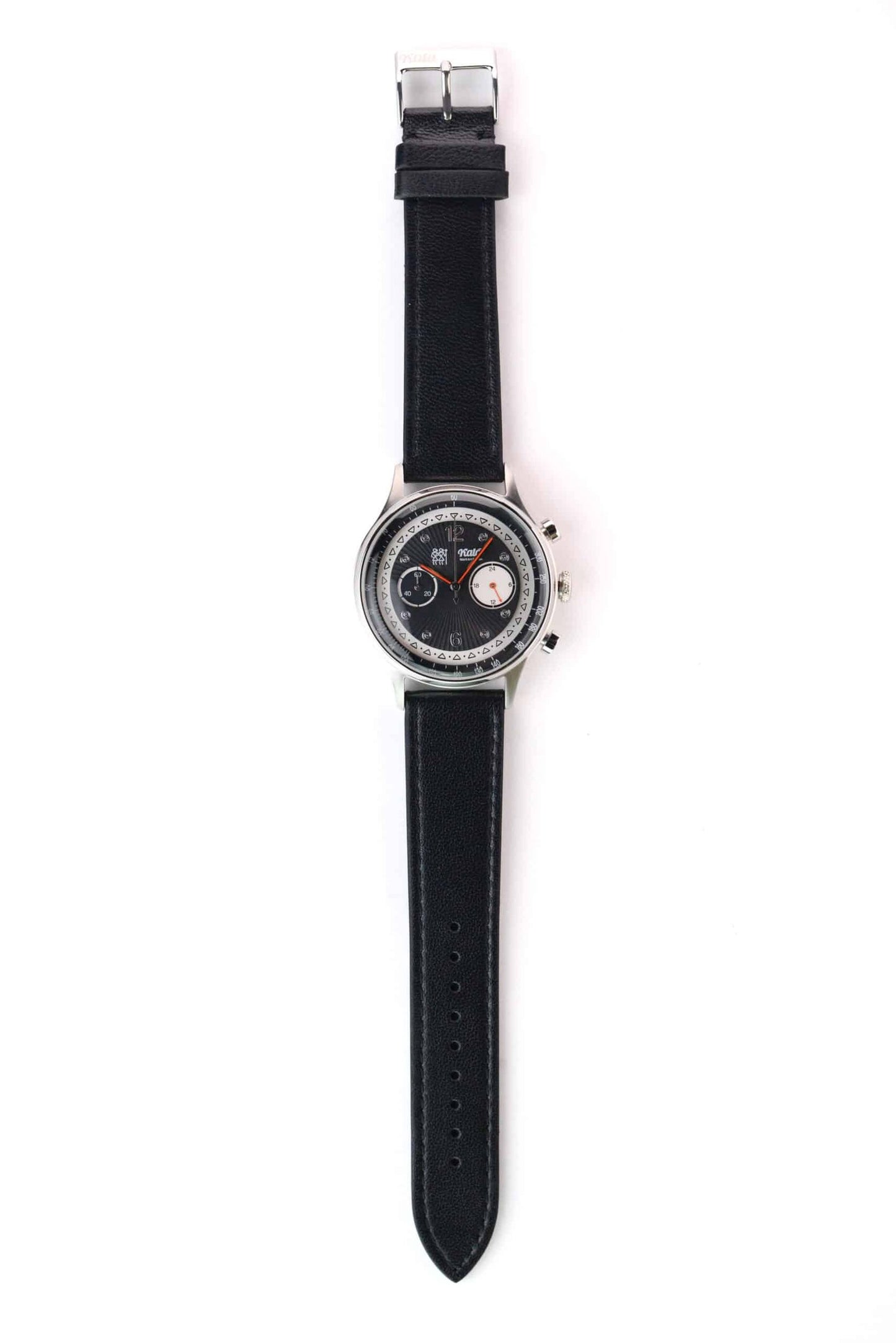 Sheep Nappa Black with Black Stitch - 20MM