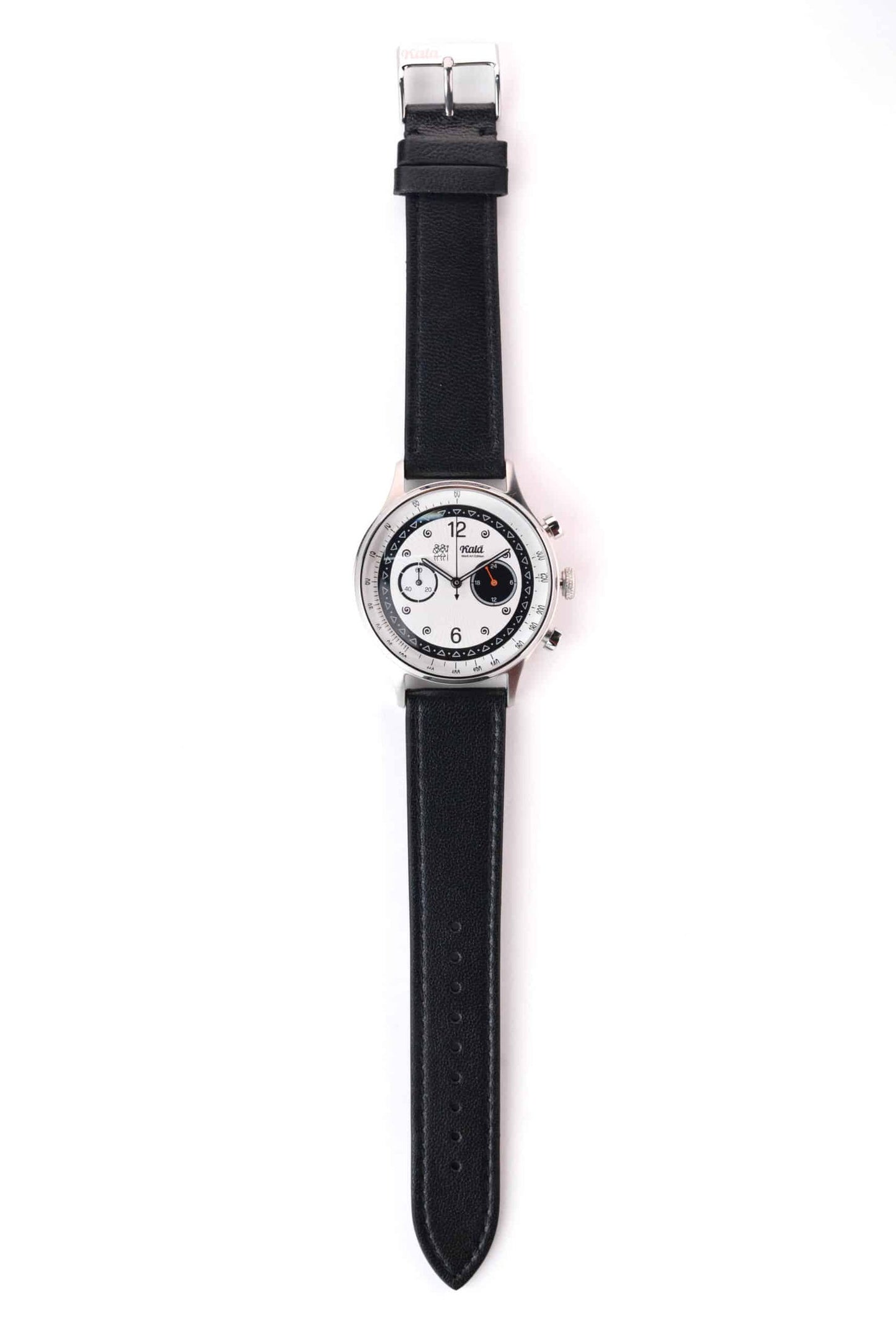 Sheep Nappa Black with Black Stitch - 20MM