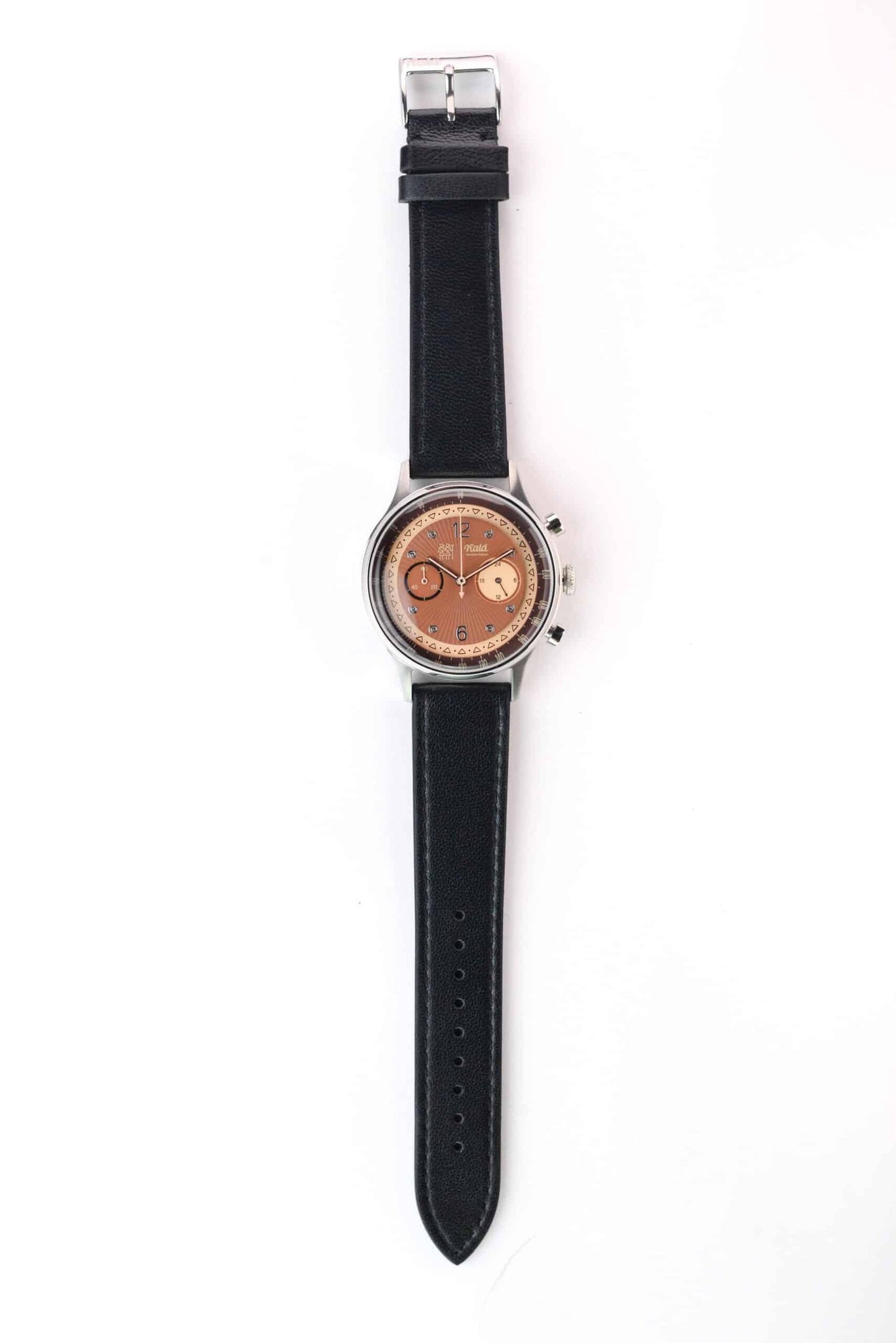 Sheep Nappa Black with Black Stitch - 20MM