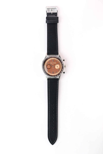 Sheep Nappa Black with Black Stitch - 20MM