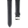 Premium black SHEEP NAPPA leather strap 20 mm for watches